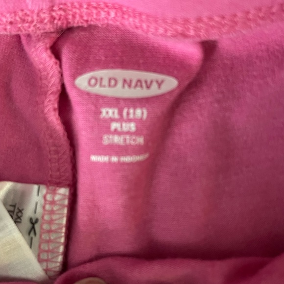 Girls XXL Pink Old Navy Leggings - Picture 3 of 3